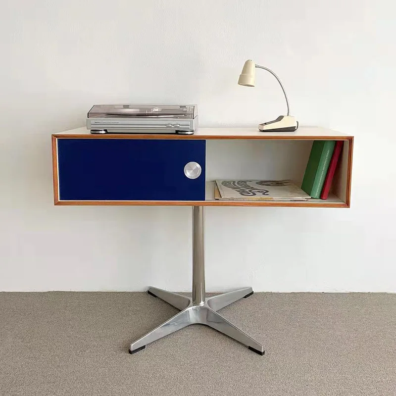 Internet celebridade mesa de entrada armário de madeira porta deslizante sala estar decoração mesa entrada retangular