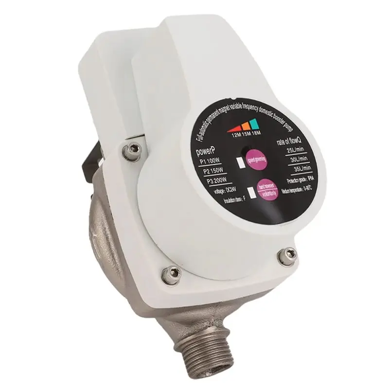 

Насос для повышения давления воды CQMF с 3 скоростями, автоматическим бесщеточным двигателем для смесителей, бойлеров и душевых систем