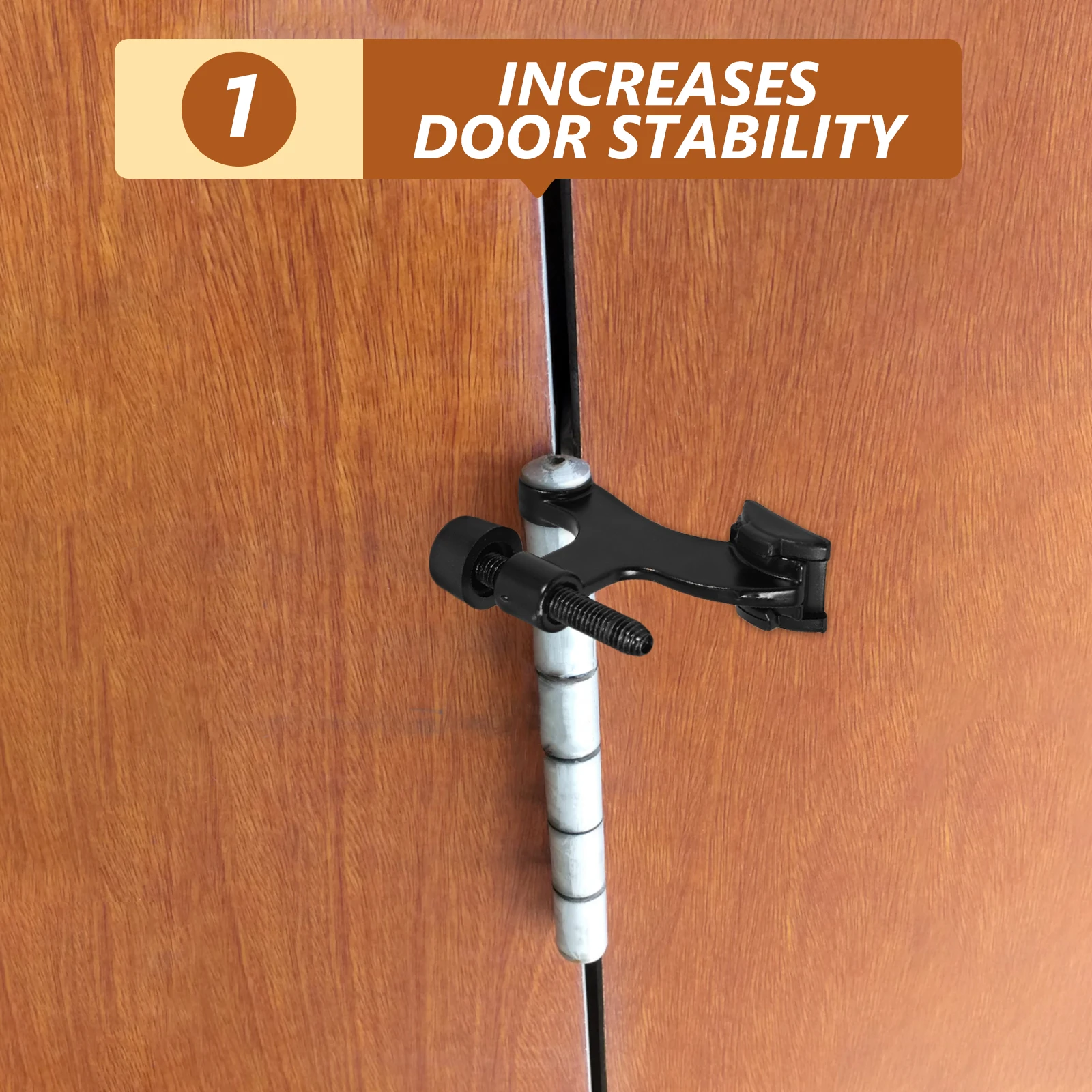 

Thickened Alloy Topper Door Stoppers Anti-rust Coating Adjustable Hinge Stoppers Door Frames Wall Protector