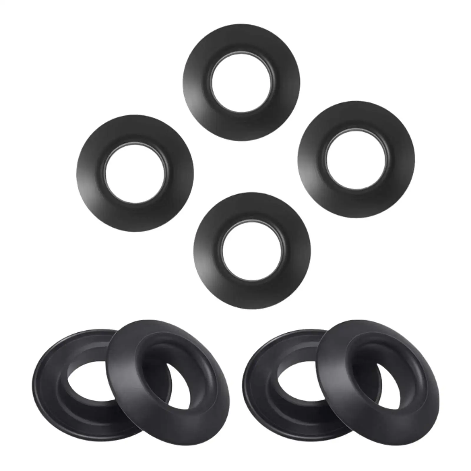Oar Paddle Drip Rings Non Slip PVC Shaft Protection Splash Guards for Kayaking and Canoe Paddling