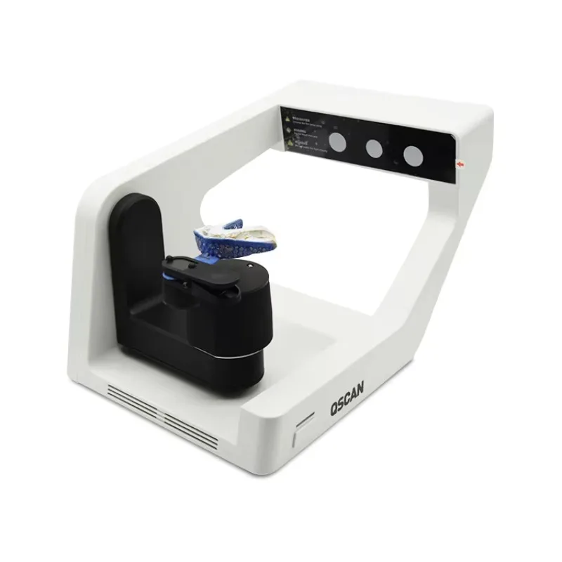 Hot 1.3 Mega Pixels Qscan Lab Scanner 10um Scanning Accuracy  Desktop Scanner for Dental Lab Equipment