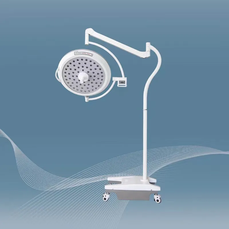 Medical Pet Oral Medicine Beauty Mobile LED Halogen Single Head Double Head Direct Sales Surgical Shadowless Lamp