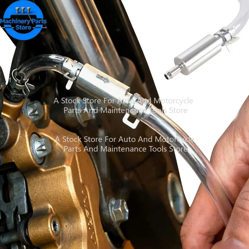 Car Clutch Brake Bleeder Hose Hydraulic Clutch One Way Valve Tube Bleeding Tool Replacement Adapter Kit Auto Accessories view 2