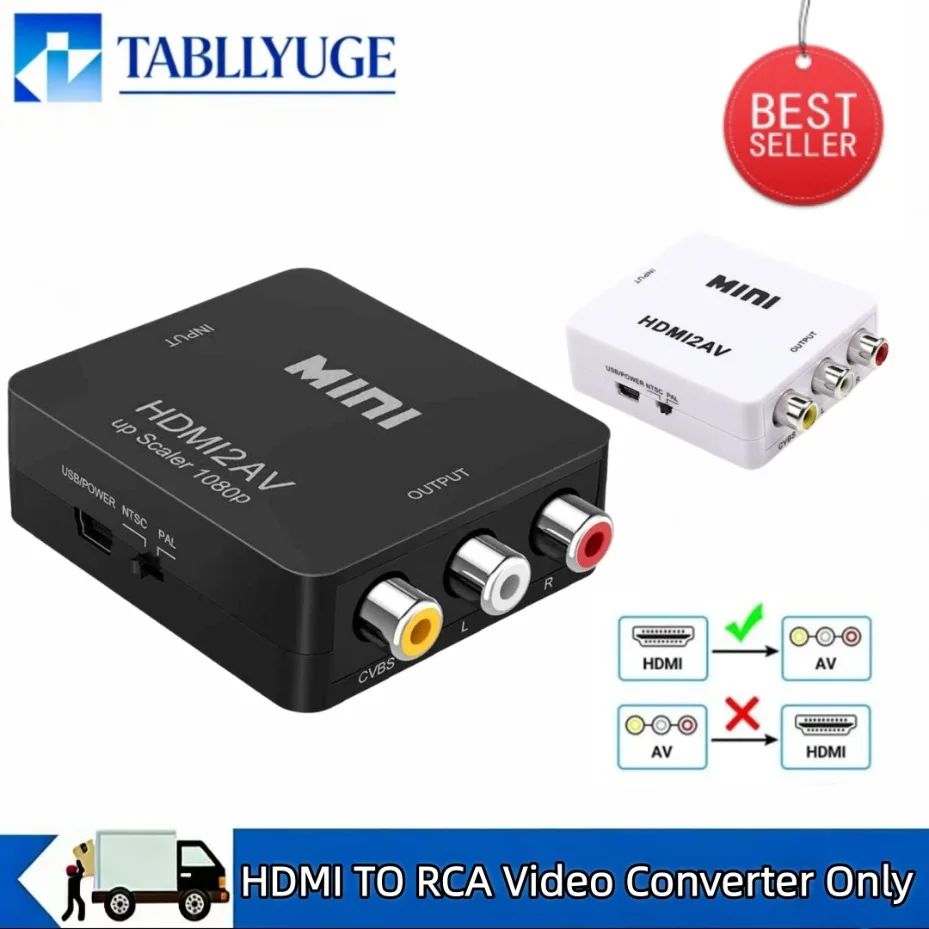 Hdmi To Rca Av Adap…