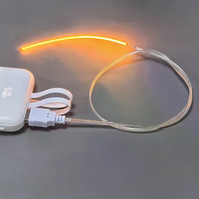 

1PCS Lamp Parts Diode LED Filament Flexible DC 5V USB LED 360° Luminous Bendable Creative Edison Bulb