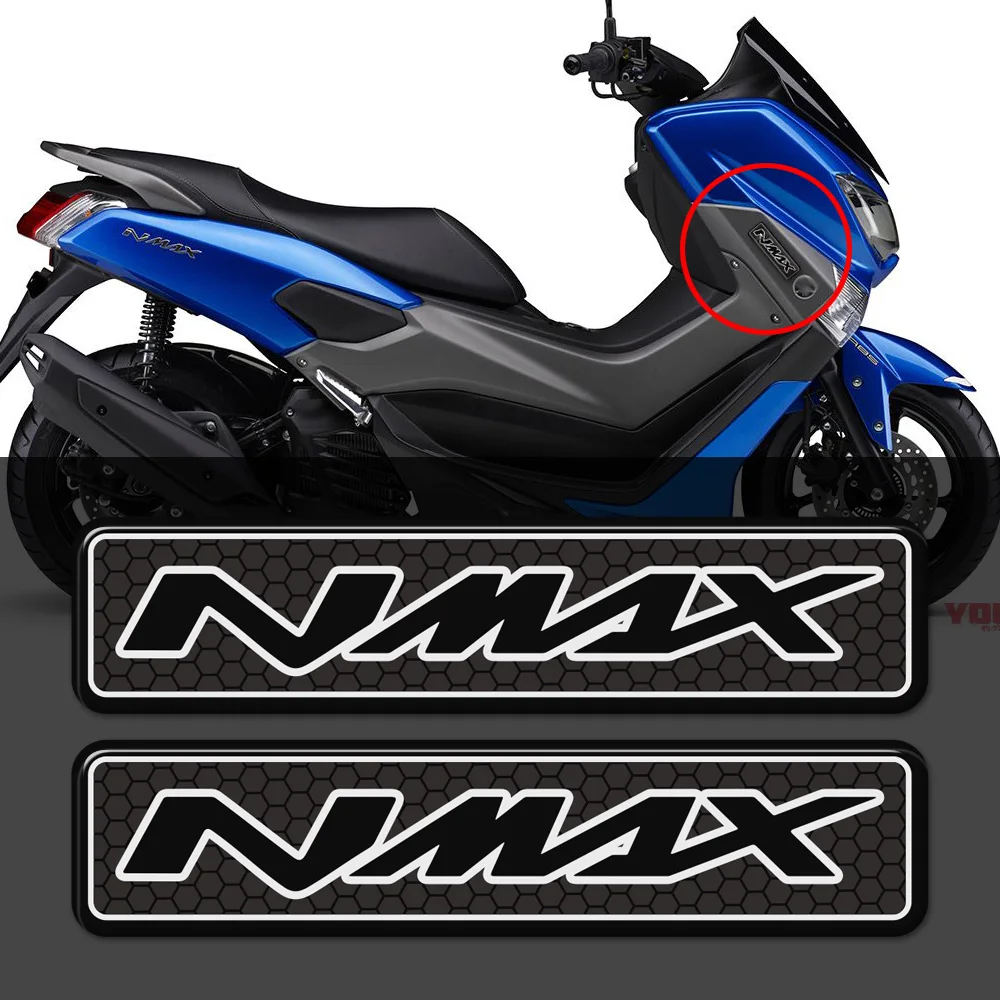 

For Yamaha NMAX N MAX N-MAX 125 155 160 250 400 Scooters Emblem Badge Logo Stickers Accessories Decal Kit 2018 2019 2020 2021