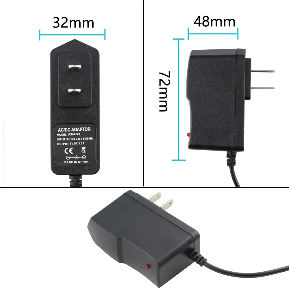 AC/DC Power Adapter Universal 5V 6V 9V 12V 1A SMPS Power Supply Source Converter 220V 110V TO 5V 6V 9V 12V Voltage Regulator 1A