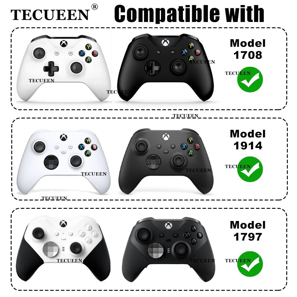 Ersatzfarbe ABXY-Tasten für Xbox Series X/S Controller DIY Teile Anzug für Xbox One S Elite Controller ABXY-Tasten ändern