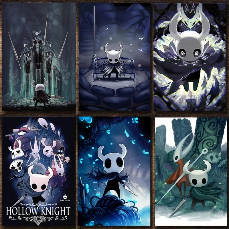 Poster oficial de Hollow Knight: una guía completa para decorar tu espacio con arte de videojuegos