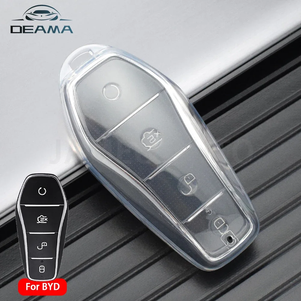 4 Buttons Tpu Car K…