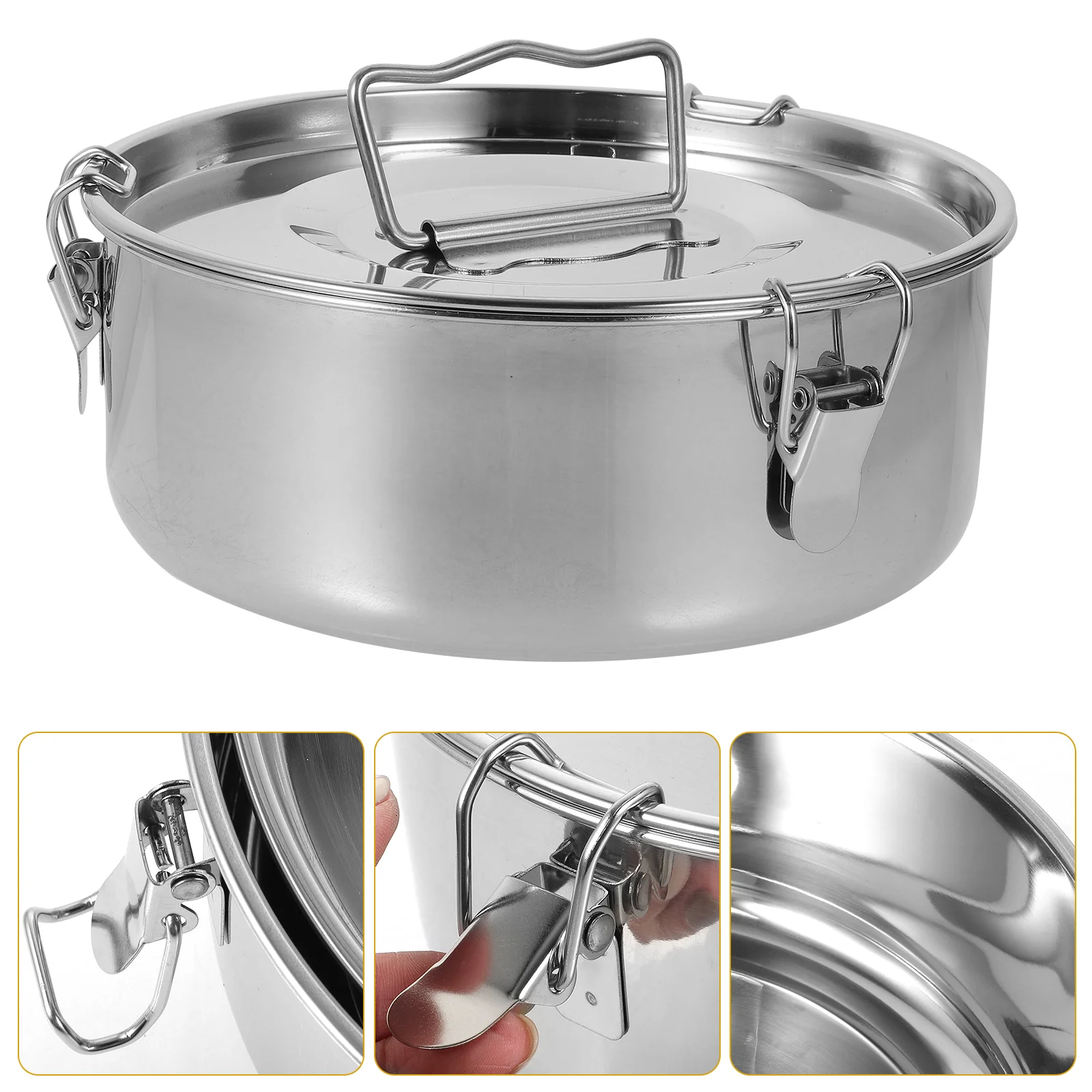 

Kitchen Cookware Flanera Stainless Steel Steamer Pot Pie Machine Food Pans for Baking with Water Bath