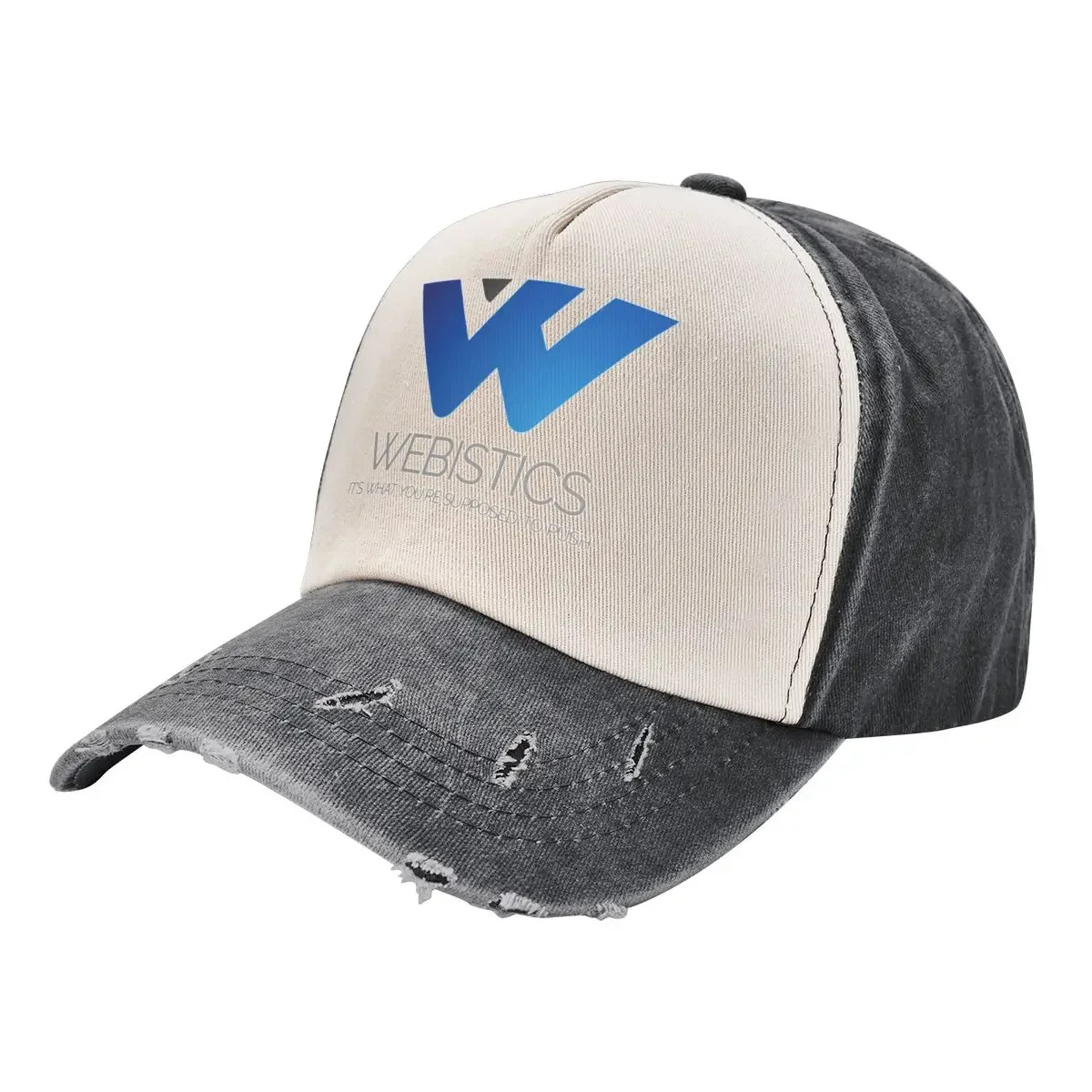 Webistics. It's What You're Supposed to Push. The Sopranos. Baseball Cap black Visor funny hat Icon Man Women's