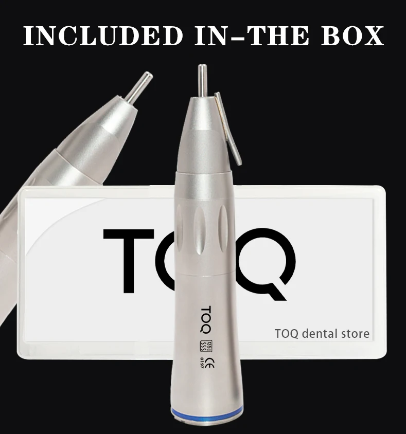 Dental 1:1 Straight Handpiece Inner Water Low Speed Handpiece Led Optical Fiber Dental Implant Tools