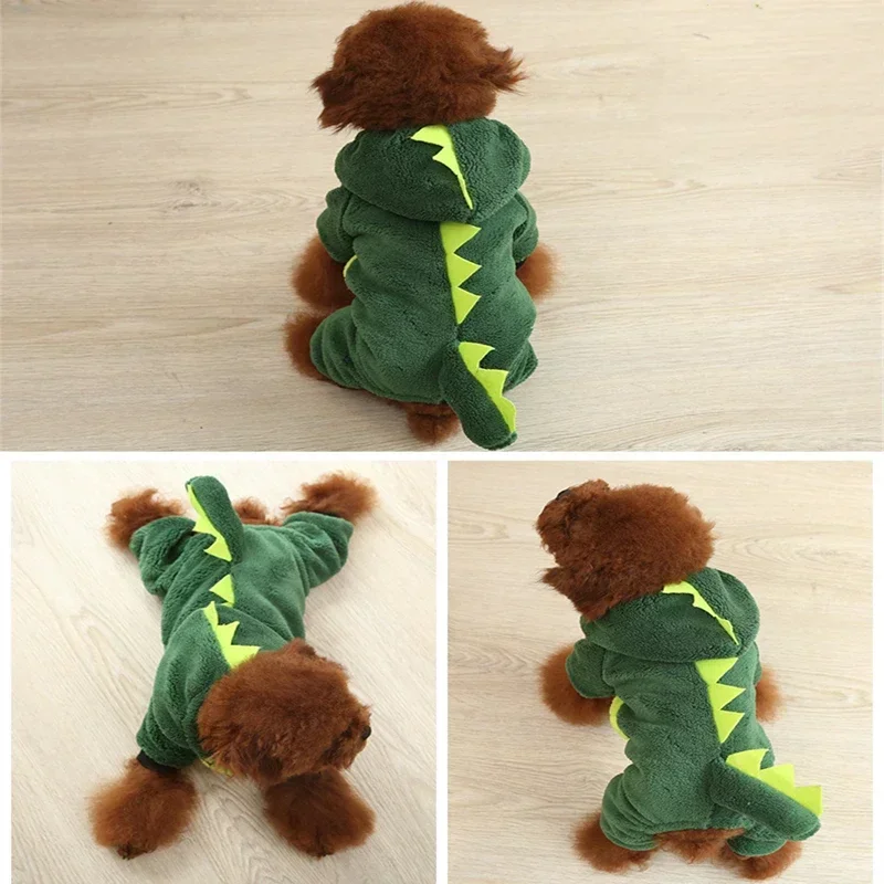 Soft Warm Fleece Pet Jumpsuits 4