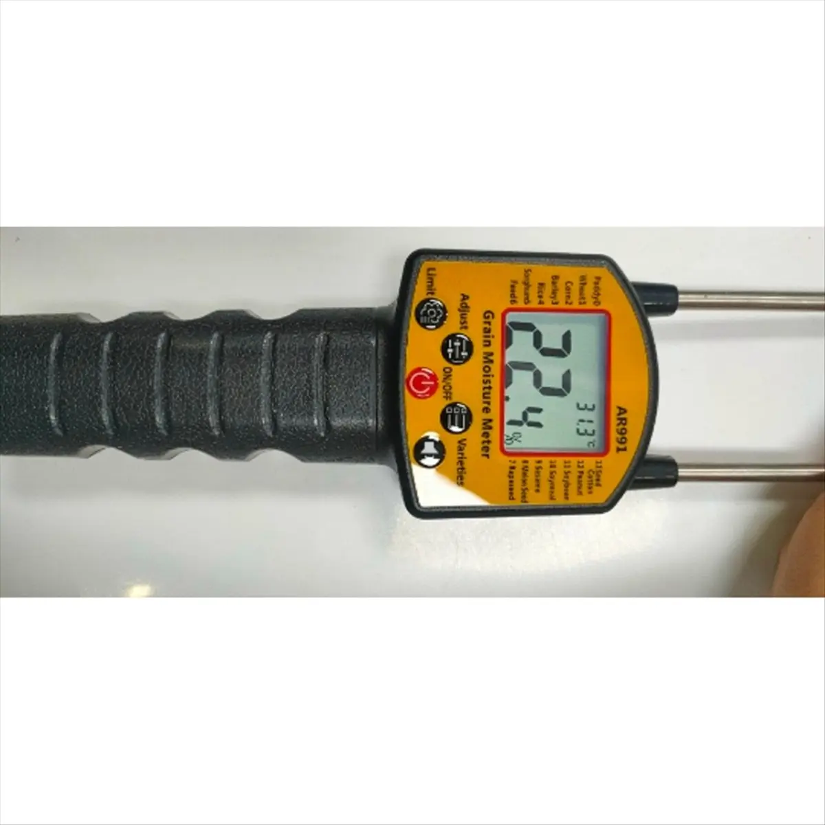 【Meters】 Digital Smart Grain Moisture Meter for 14 Grains Moisture Testing Wheat Corn Beans Rice Soybean Sorghum Peanut Sesame