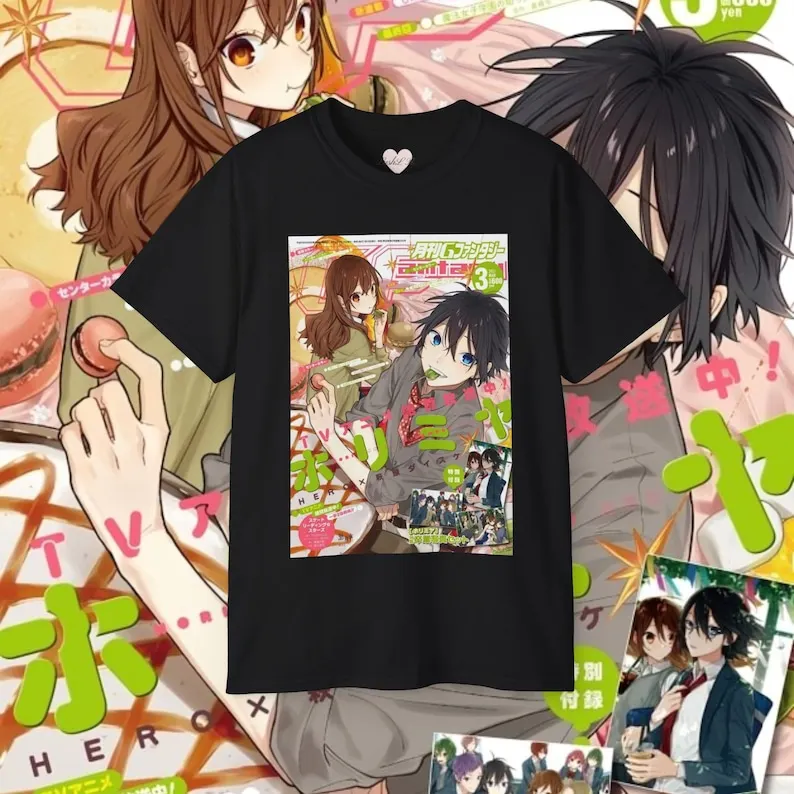 Horimiya Shirt Vintage Anime T-Shirt Retro Anime Shirt