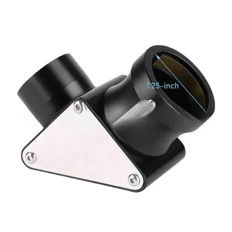 99% Reflectivity Astronomical Accessories All-Metal Telescope 1.25-Inch 90 Degrees Dielectric Mirrors Diagonal