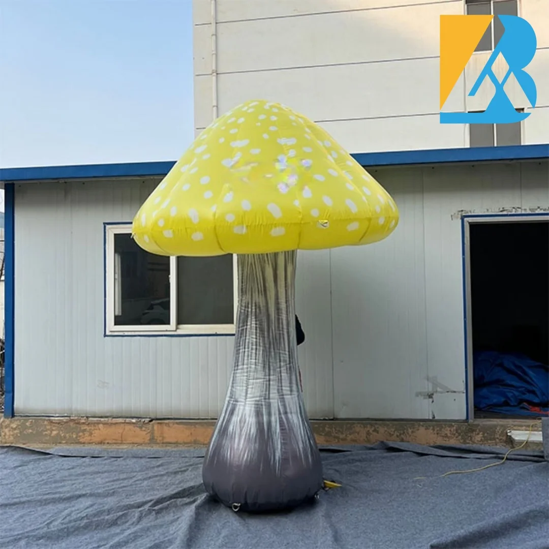 

Personalized Big Blow up Mushroom Decor for Stage Entrance Decoration Toy