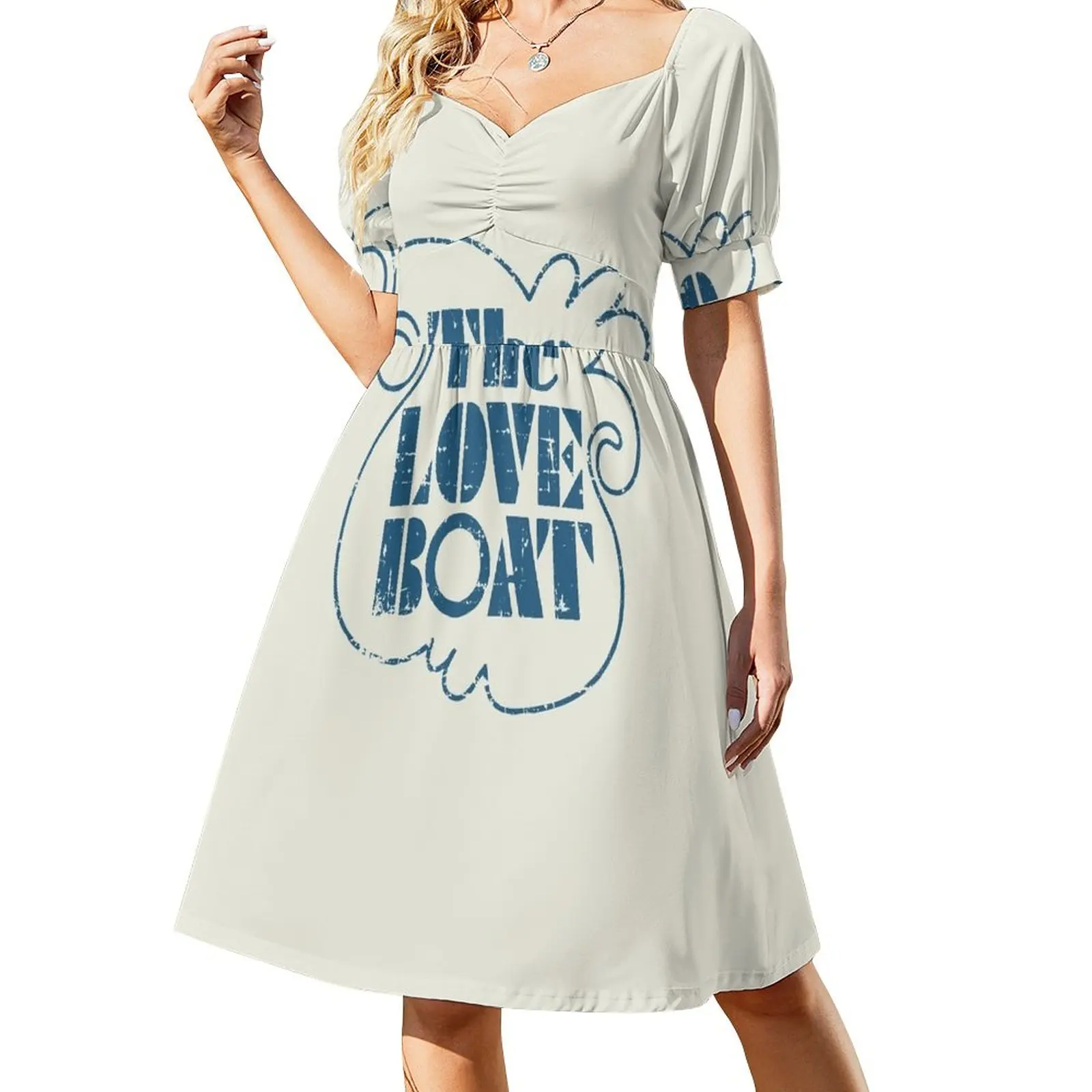 

The Love Boat TV Sitcom 80s Party Distressed Vintage Retro 1980s Dress sexy short dresses daring