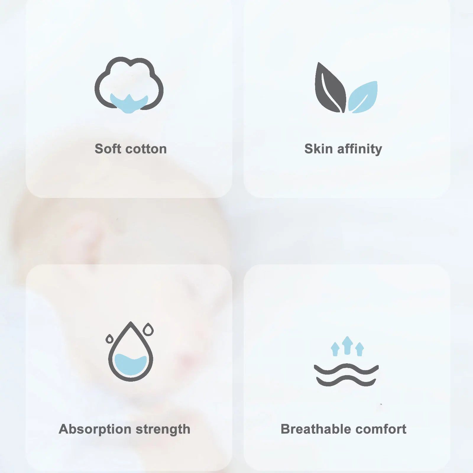 

6 шт. вставки для подгузников из бамбукового волокна, многоразовые тканевые вкладыши для подгузников, мягкие впитывающие детские подушечки для младенцев, подушечки для писсуара, вставки