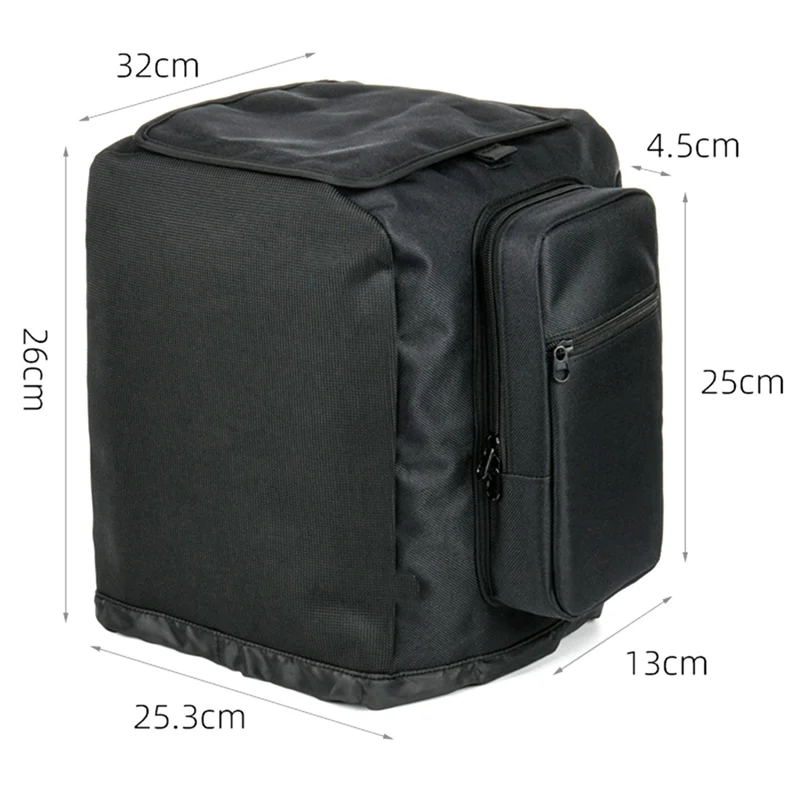 Speaker Cover Shockproof Protective Speaker Case With Side Microphone Storage Bag For JBL Partybox Encore Essential