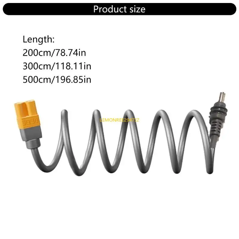 

63HA Male to XT30 Female Power Cable Replacement Battery Charging Cable Adapter XT30 Extension Cable Enduring
