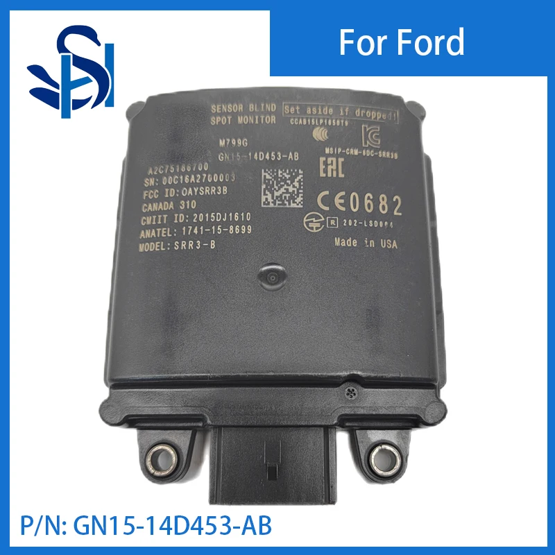 GN15-14D453-AB Blind Spot Sensor Module Distance sensor Monitor for Ford