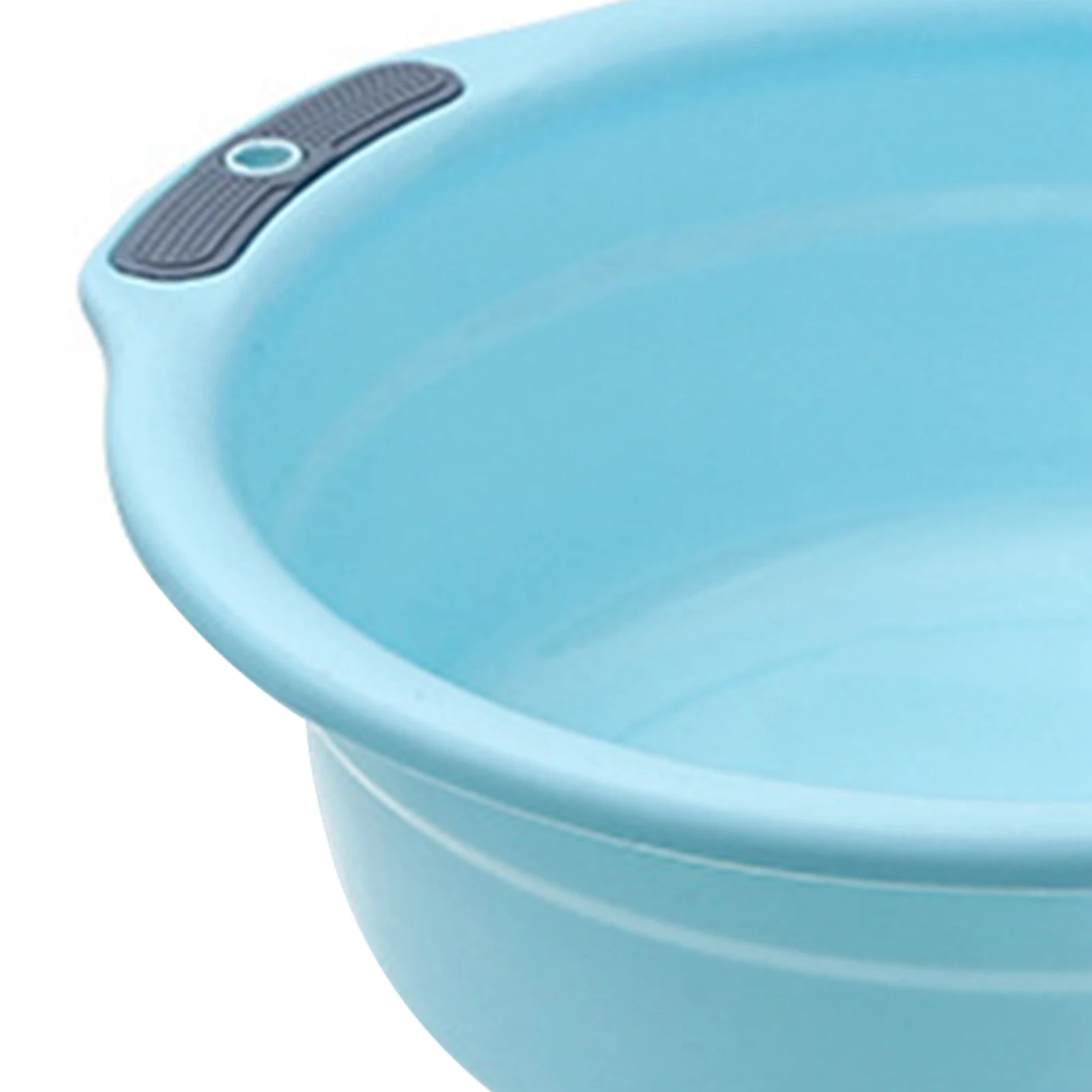 Thickened Round Plastic Wash Basin – Blue, 29.5 X 10 Cm (11.6" X 3.9"), Lightweight 170g, For Home, Dorm, Student, Laundry, Face Washing