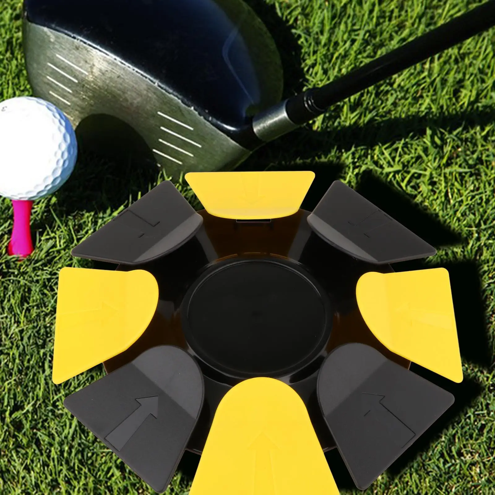 Golf Putting Cup Golf Putting Trainer for Yard Home Office Golf Practicing