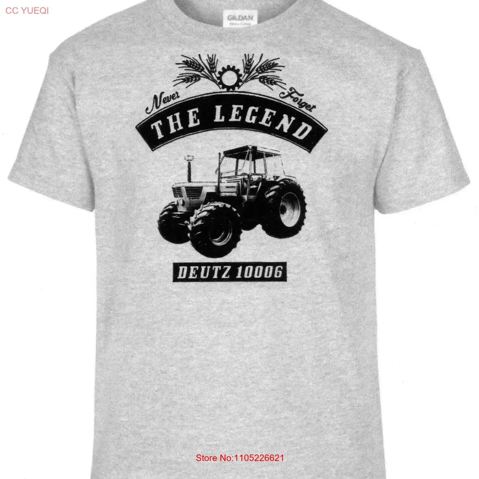 Футболка Deutz 10006, трактор, винтажный молодой таймер, стираный топ для повседневной носки, дизайнерская одежда с графикой, слегка винтажная