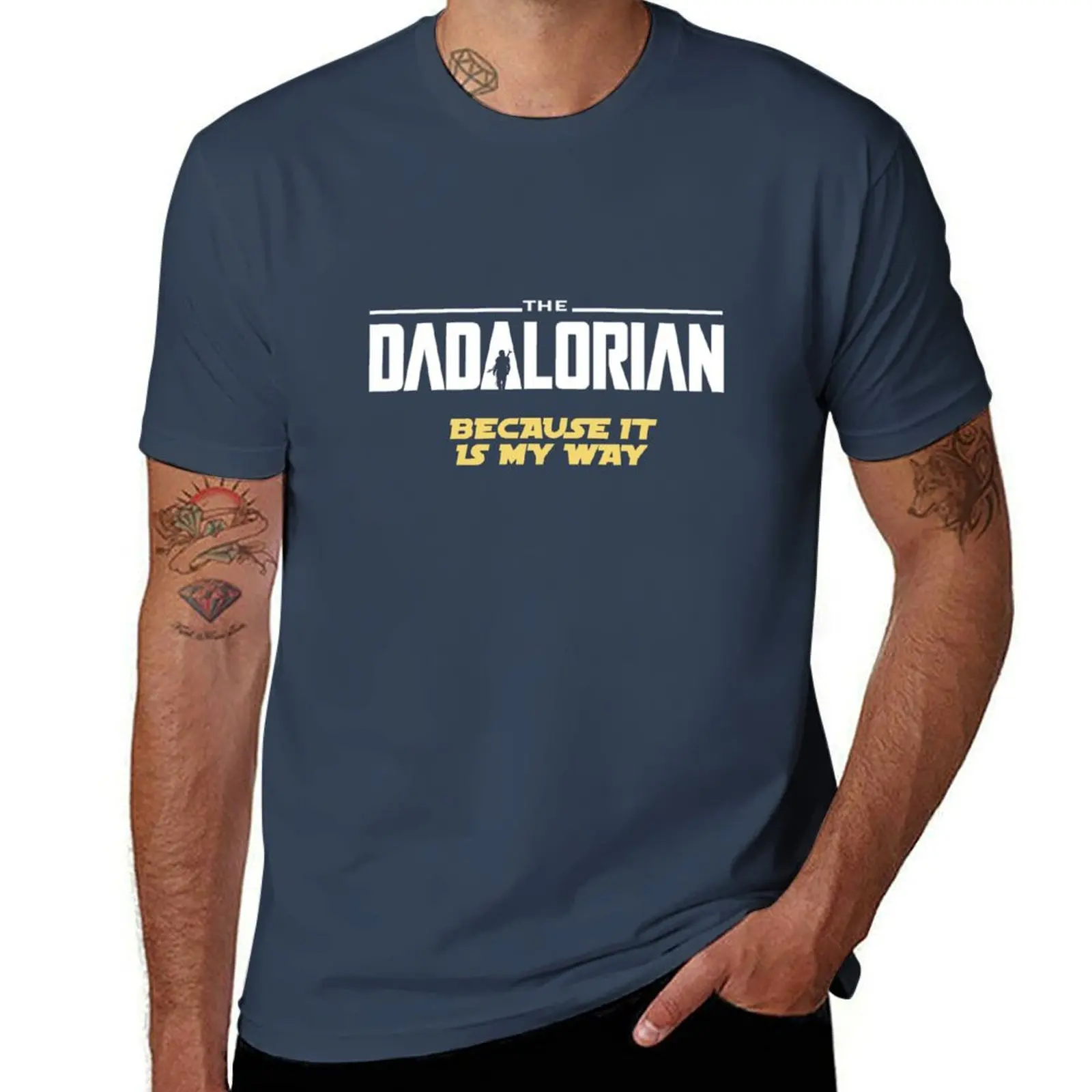 

DADALORIAN T-Shirt t shirt for man man t shirt heavy cotton cotton t shirts man 100% T-Shirt