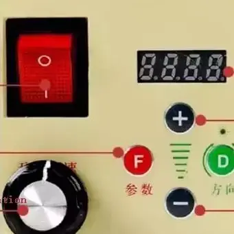 Motor Control Set 220V with Knob Speed Adjustment Belt Sander for Woodworking 550W 750W 1100W Universal Lathe Machinery