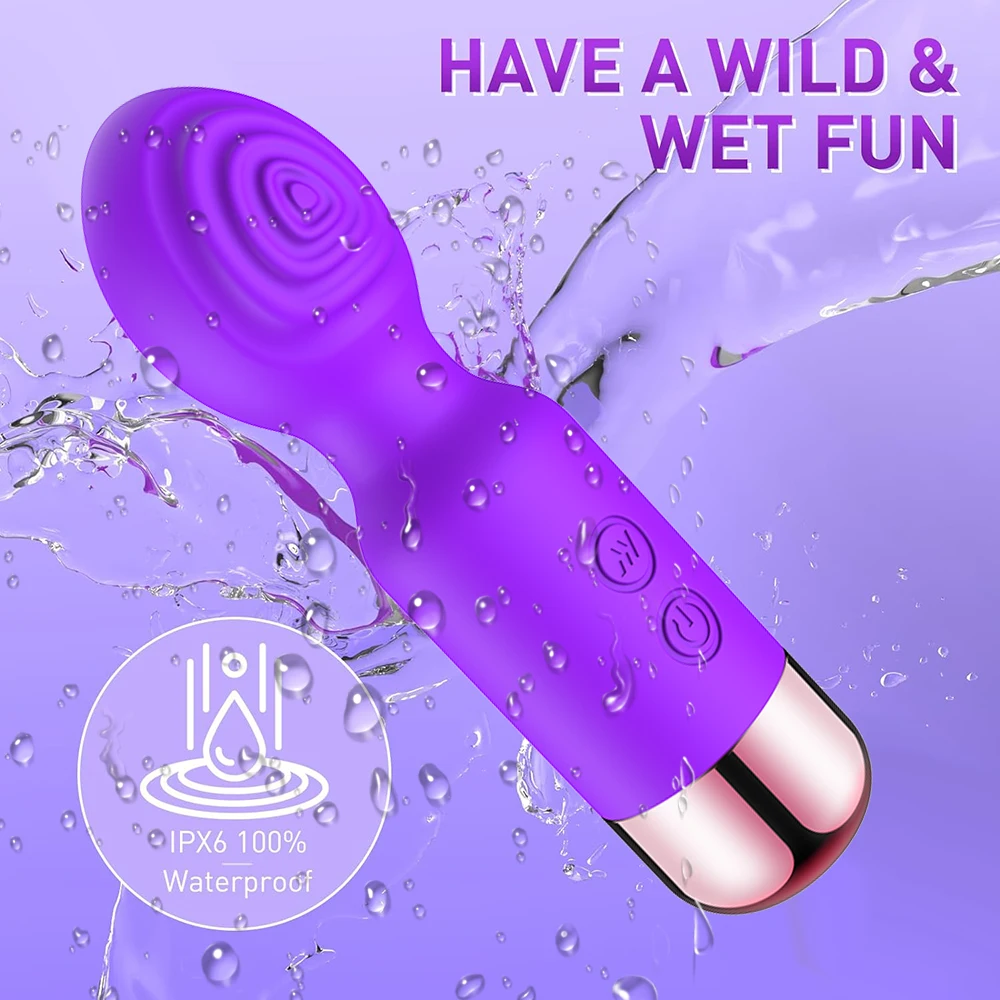 Powerful AV Vibrator Magic Wand Dildo Sex Toys For Adult Women G Spot Massager Clitoris Stimulator Female Masturbator Supplies