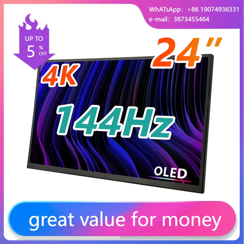 

15.6 16 18.4 21.5 Inch LED Monitors Touch Screen 4K Gaming Monitor IPS Panel Screen USB Display Portable Monitor For Laptop