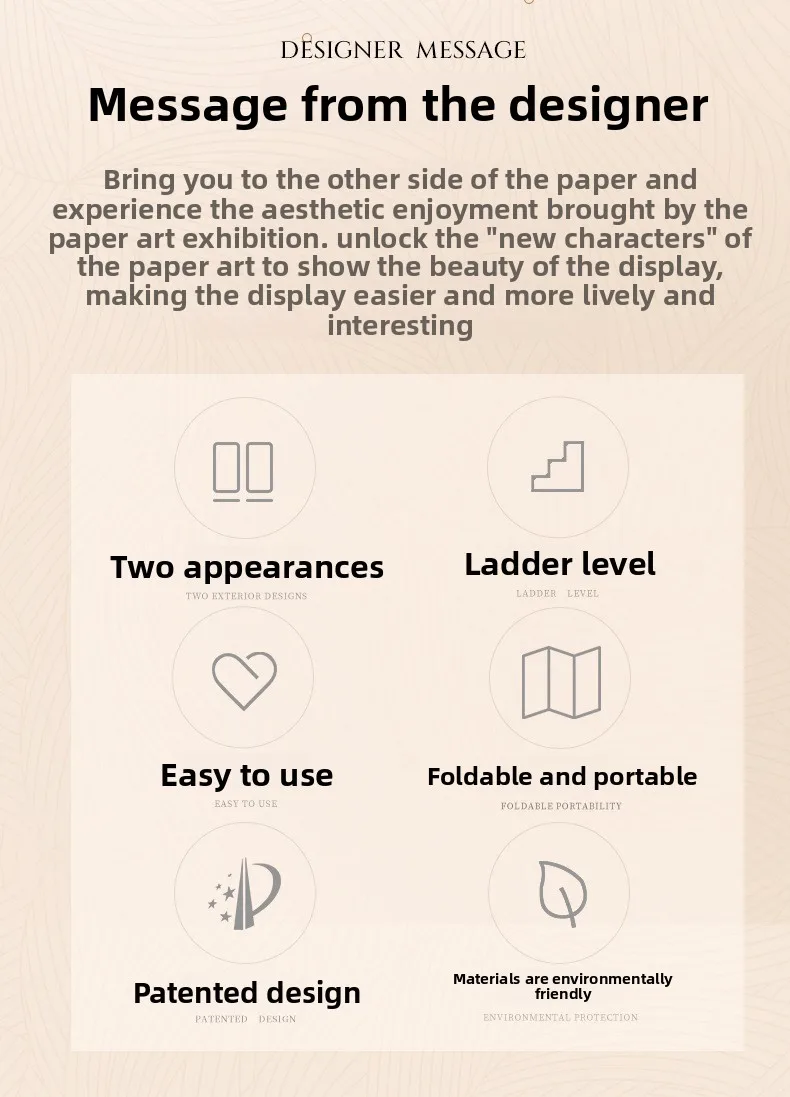 Commodity display table Multi-layer dessert table Wedding banquet snack table Folding product display stand