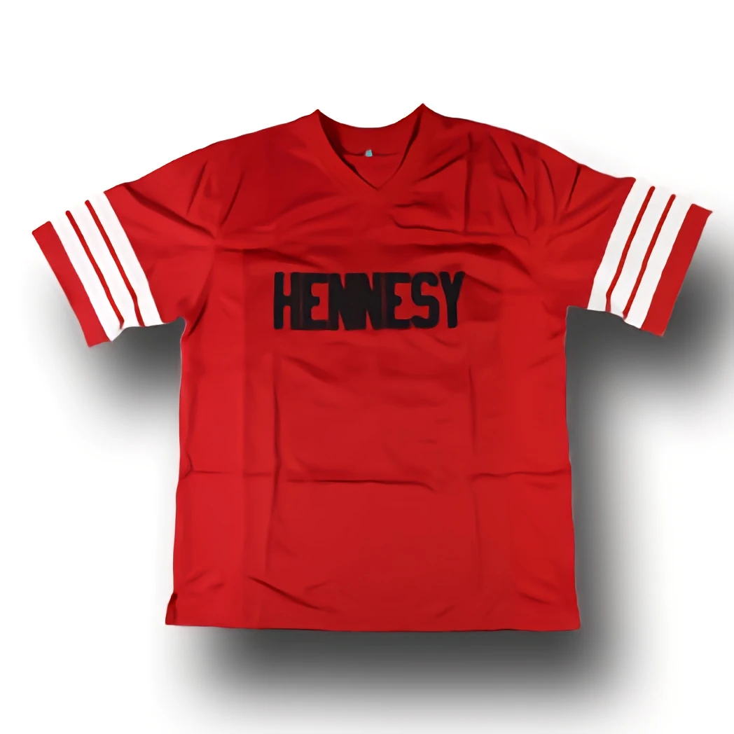 The Prodigy 95 Hennessy Queens Bridge Movie Jerseys cucita rosso blu maglia da calcio da uomo a buon mercato taglia S-3XL