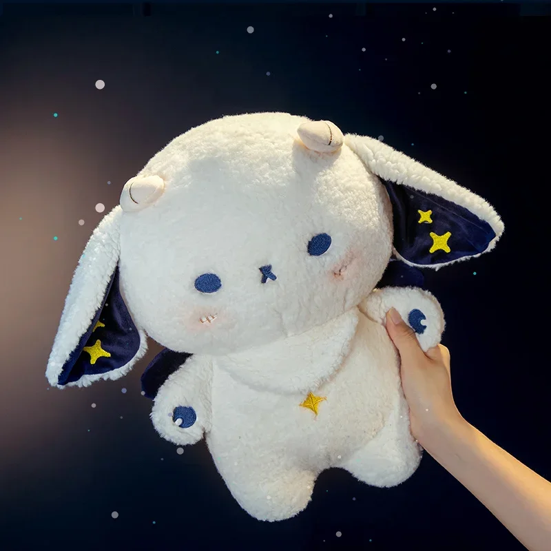 

Little Sheep Doll Kawaii Plush Toy Standing Lamb Soft Cartoon Angel Animal Colorful Plushie Peluche with Wings Ladies Gift