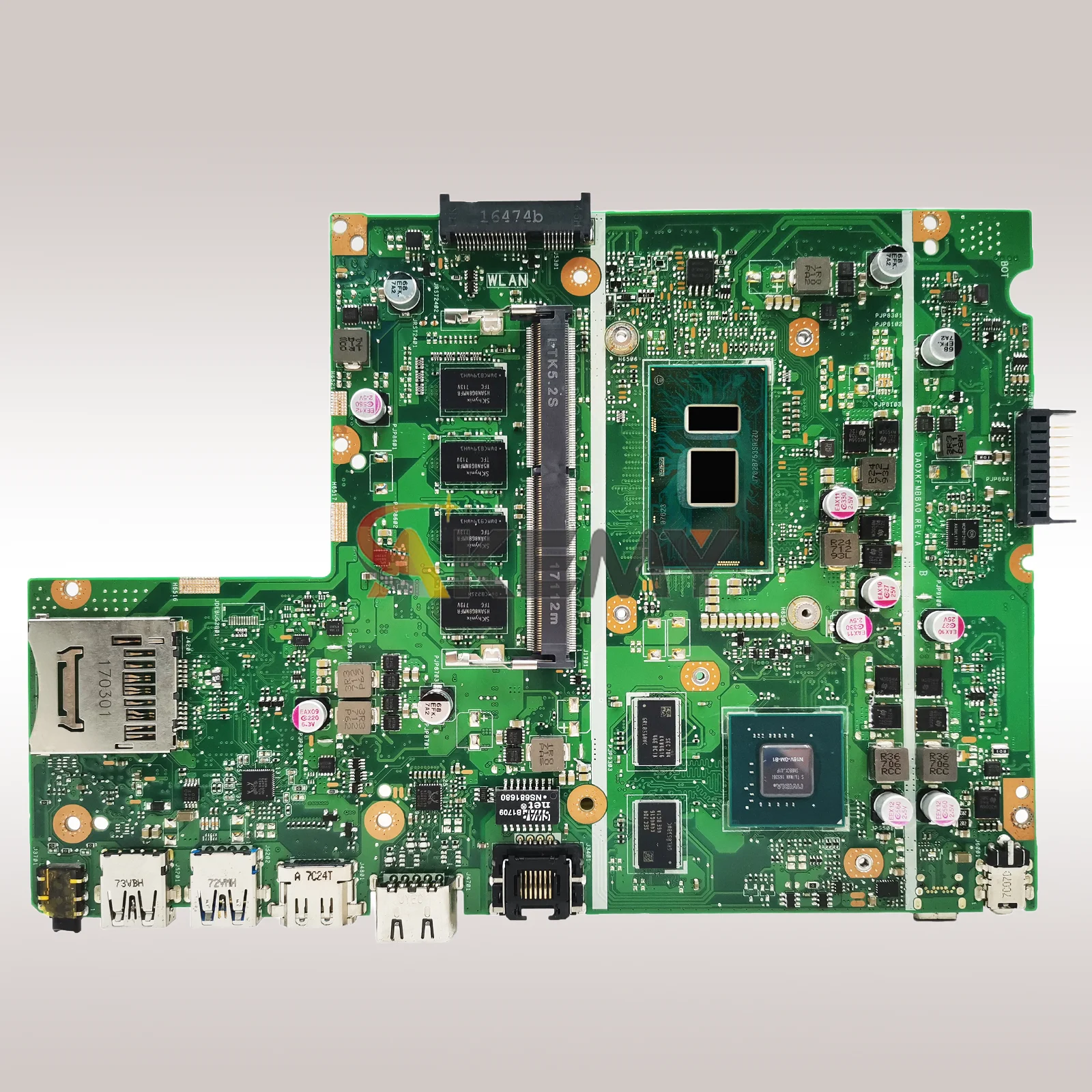Placa base para ordenador portátil X541UVK para ASUS VivoBook F541U R541U X541UJ X541UV A541U A541U X541UVK X541U X541UAK placa base I3 I5 I7 CPU