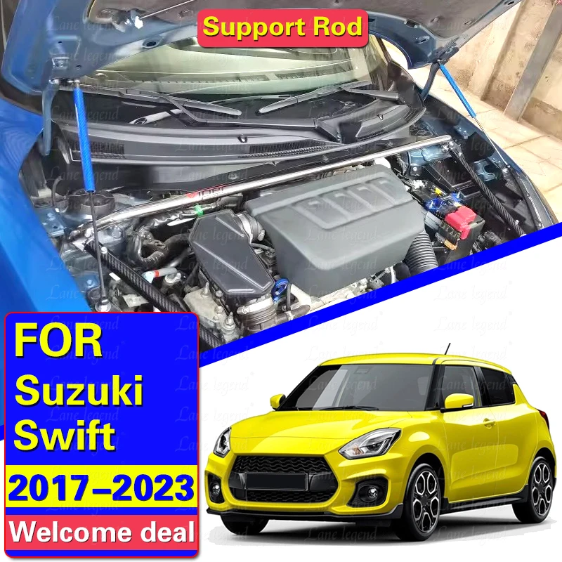 

For Suzuki Swift A2L 2017-2023 Suzuki Swift Sport ZC33S Hood Bonnet Piston Rods Gas Struts Cylinders Lift Support Shock Dampers