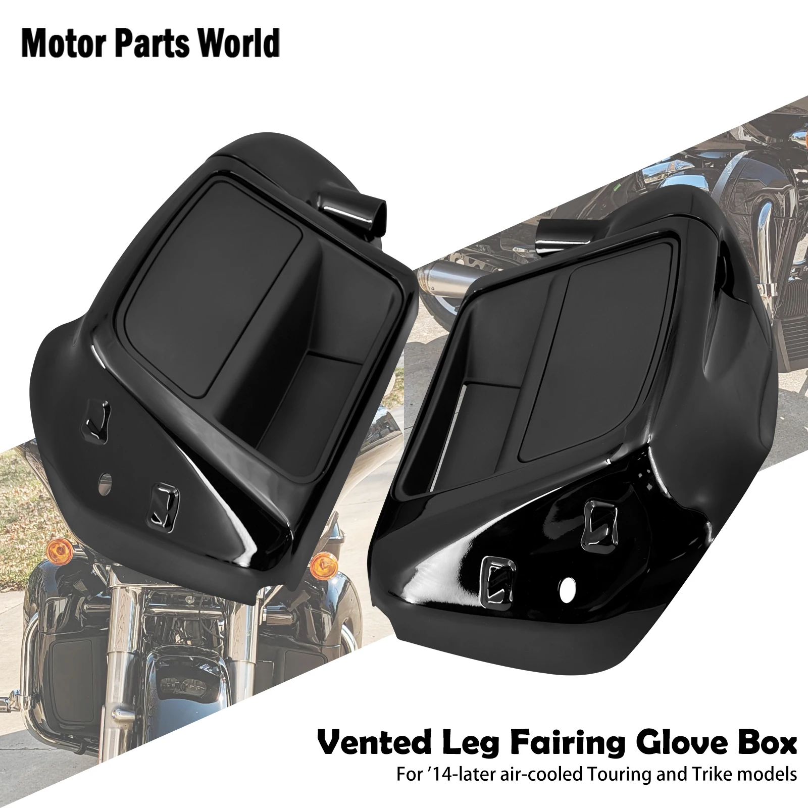 Dolna wentylowana owiewka motocyklowa do Harley CVO Road King Electra Street Glide Special FLHR FLTRX FLHX FLHTCU Ultra 2014-2023 22