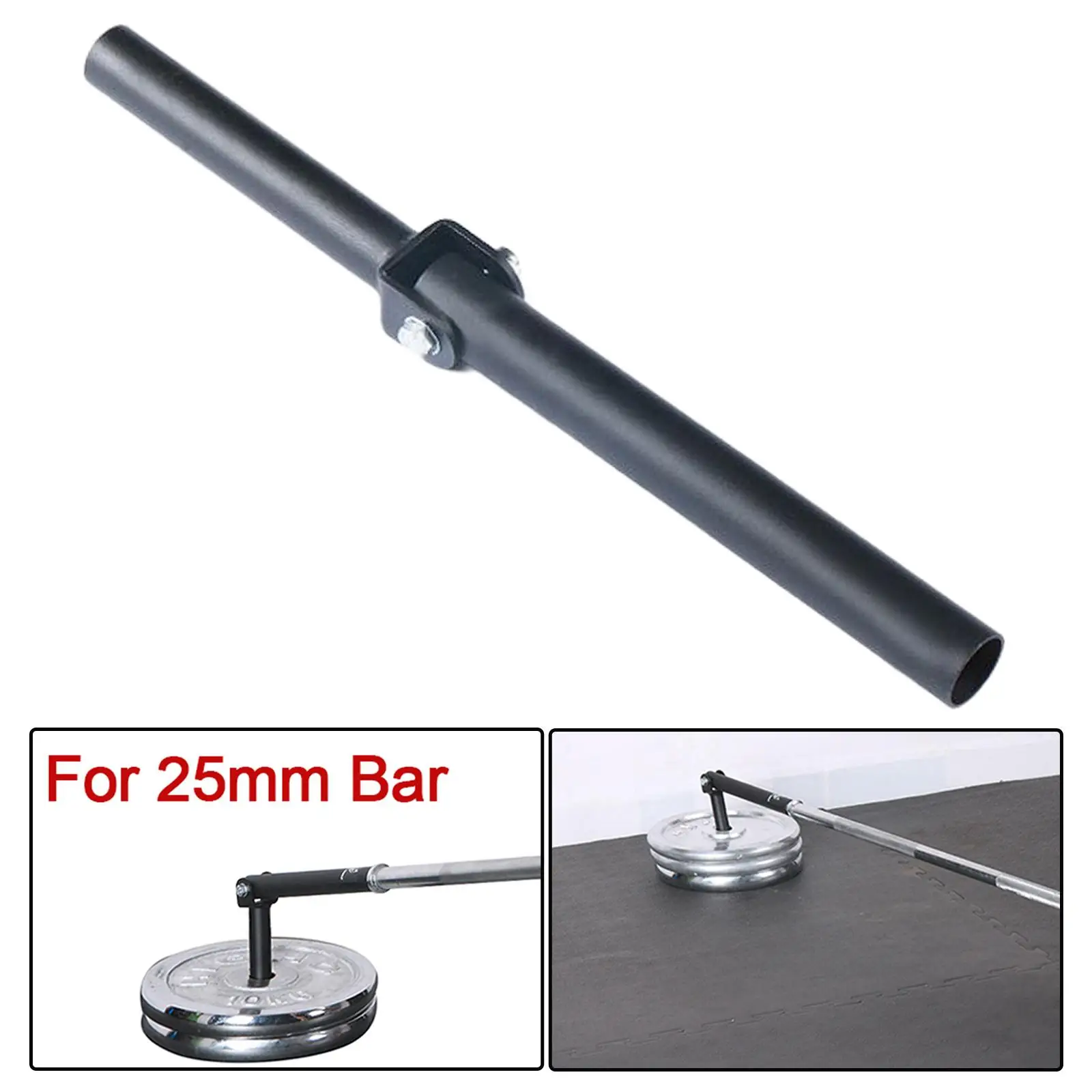 Landmine Attachment Barbell Attachment Multi Function Heavy Duty Barbell Bar for Equipment Gym Exercises Workouts Deadlift