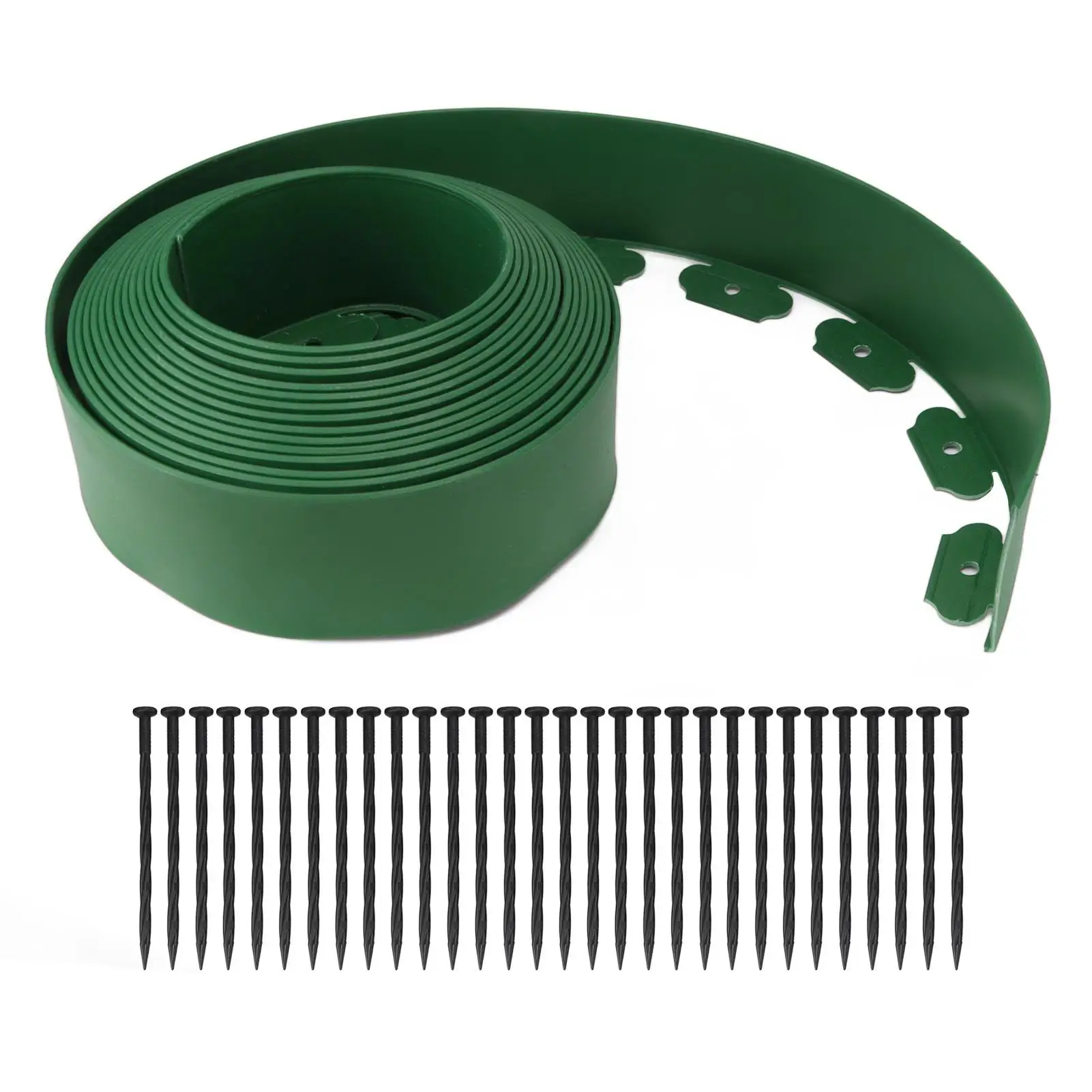 

Aluminum Garden Landscape for lawn Edging Kit Tall Wall Border for Flower Beds and Grass Yards 10cm x 5cm x 10m