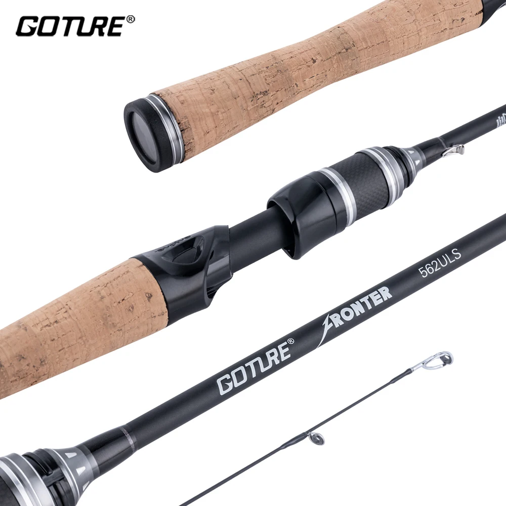 

Goture FRONTER 2 Section Fishing Rod Spinning Casting Travel Rod UL MH 1.62/1.8/2.1M Baitcasting Fishing Rod Carp Fishing Rod