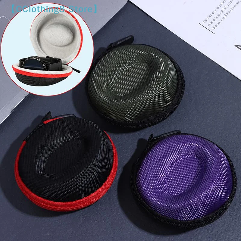 Travel Watch Case EVA Storage Bag Dust-proof Single Watch Case Shock And Impact-resistant For Traveling Or Business【AliS8】