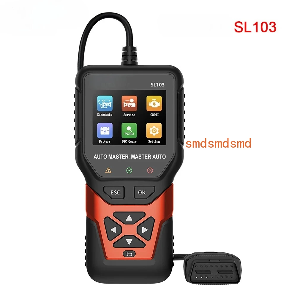SL103 Tester Car Code  Integrated Vehicles DPF Forced Regeneration OBDII Auto Fault Scanner