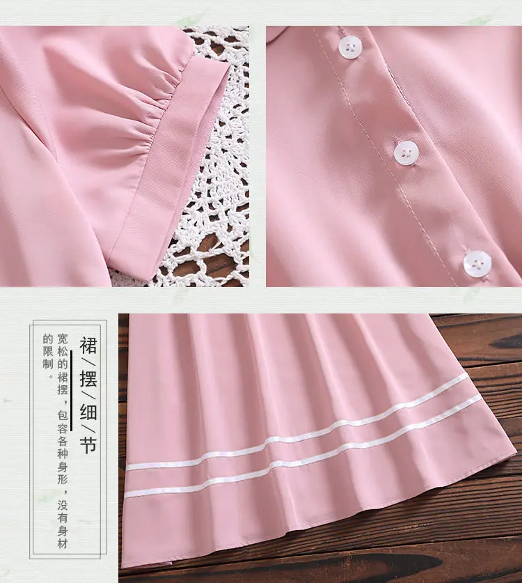 2024 summer peter pan collar Kids Girls A-LINE short sleeve Princess Teenager bow striped Dresses Clothing 4 7 8 9 10 12 14 Year