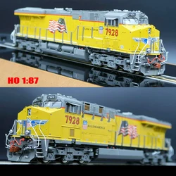 HO 1/87 Train Model American SCALETRAINS ESU Digital Sound Effect GE ES44AC UP United Tai Coating Track Car Toy