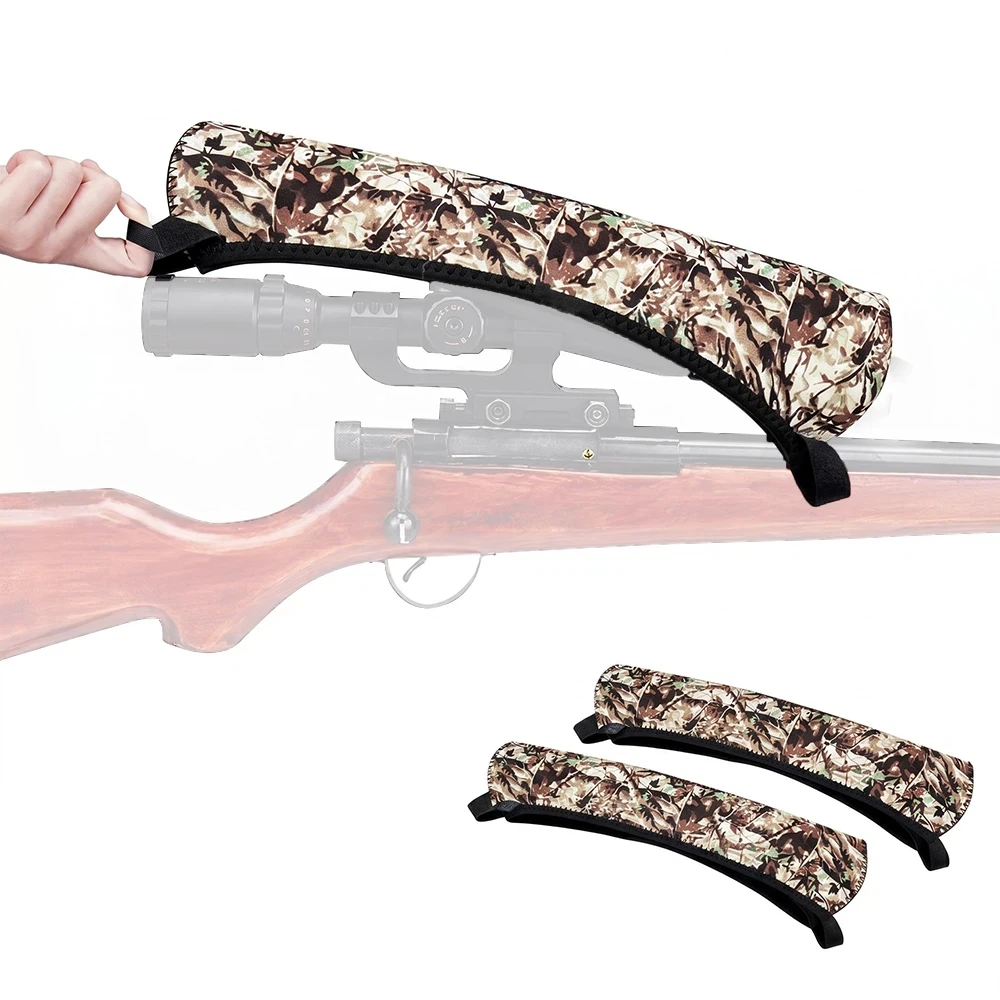 Neopren Tarnmuster Zielfernrohr-Abdeckung Wasserdichter Staubdichter Schutzüberzug für Outdoor-Jagd und -Schießen – Detail 5