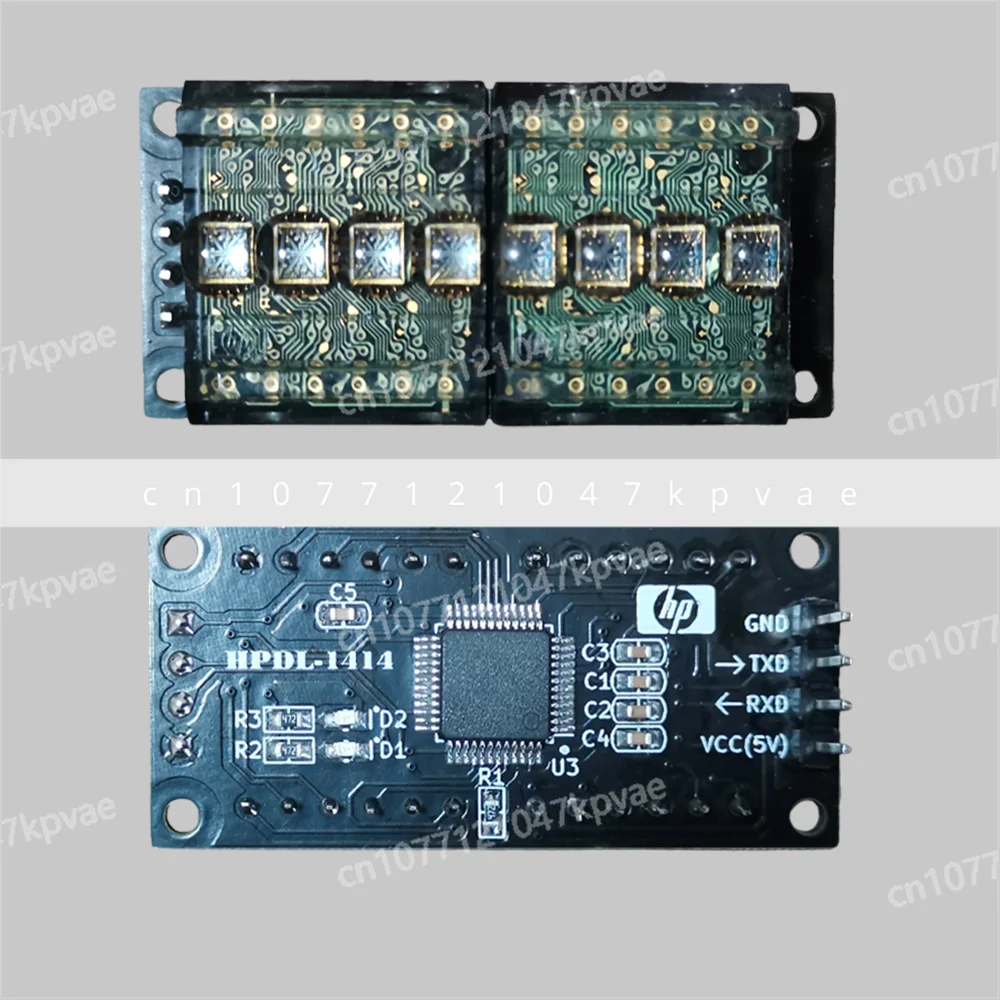 HPDL-1414 Four 4-character VFD Display LED Digital Tube HPDL1414 Digital Clock 8-bit Serial Port