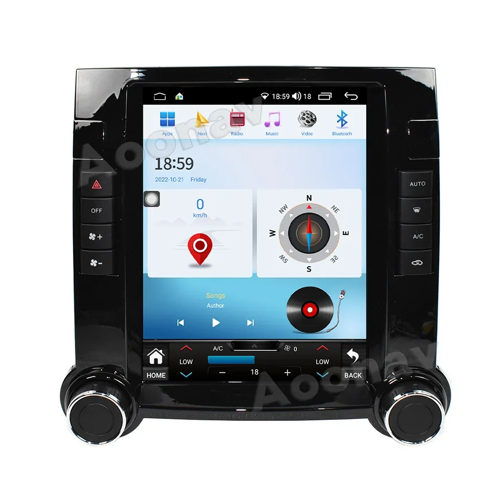 

Автомобильный радиоприемник с экраном 9,7 дюйма Android 12 для Touareg 2003-2010, мультимедийный плеер, GPS-навигация, стереоприемник